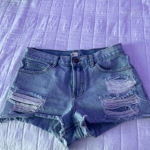 Billabong jean shorts